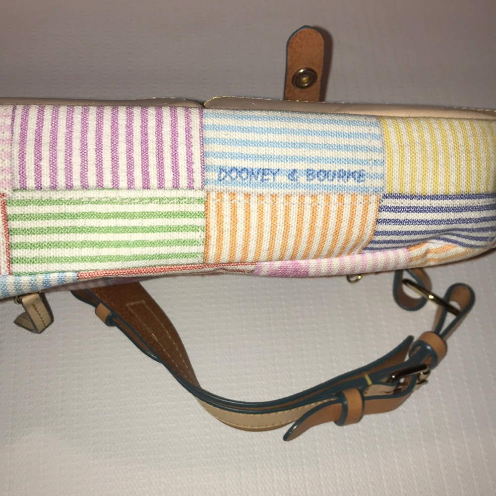 Dooney & Bourke Multicolored Patchwork Purse - image 4